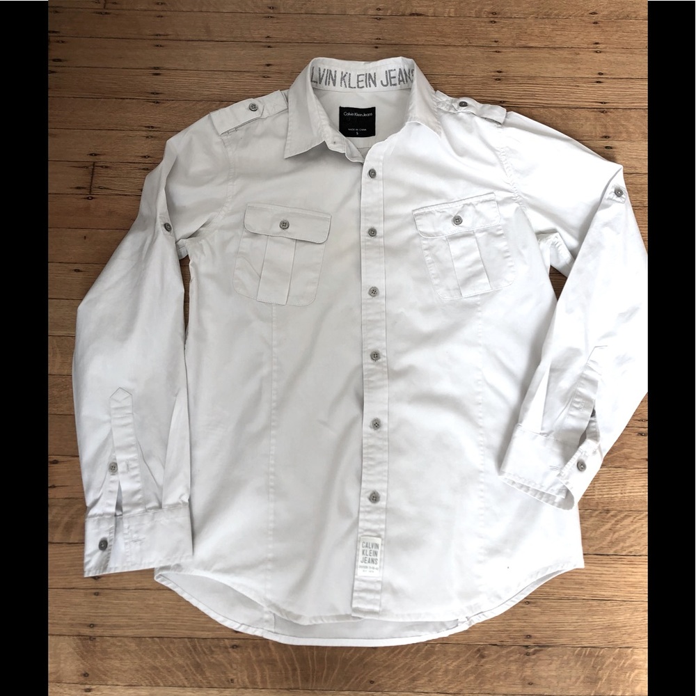 Calvin Klein Jeans Button-down long sleeves shirt